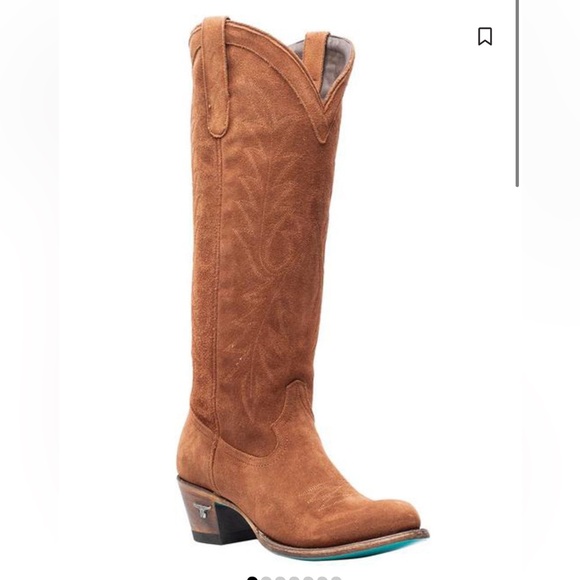 NEW IN BOX: Lane Boots Fire Away Soft Mocha Suede, size 8.5 - Picture 3 of 9